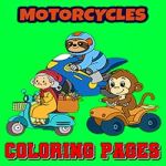 Motorcycle Coloring Pages