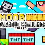 Noob Gigachad: Parkour Tricks Challenge